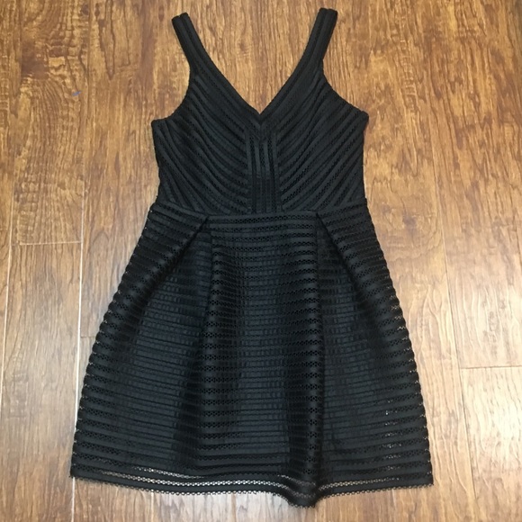 Express Dresses & Skirts - Express Black fit and flare dress size 10